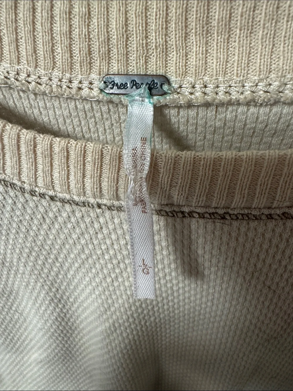 Free People soft waffle